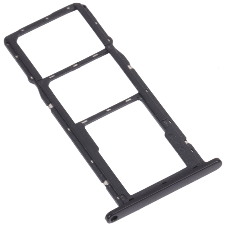 SIM Card Tray + SIM Card Tray + Micro SD Card Tray for Honor Play 8(Black) - Card Socket by PMc TechLife | Online Shopping South Africa | PMc TechLife | Buy Now Pay Later Mobicred