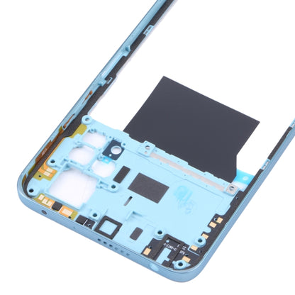 Original Middle Frame Bezel Plate for Xiaomi Redmi Note 11 Pro 4G 2201116TG 2201116TI(Baby Blue) - Frame Bezel Plate by PMC Jewellery | Online Shopping South Africa | PMC Jewellery | Buy Now Pay Later Mobicred