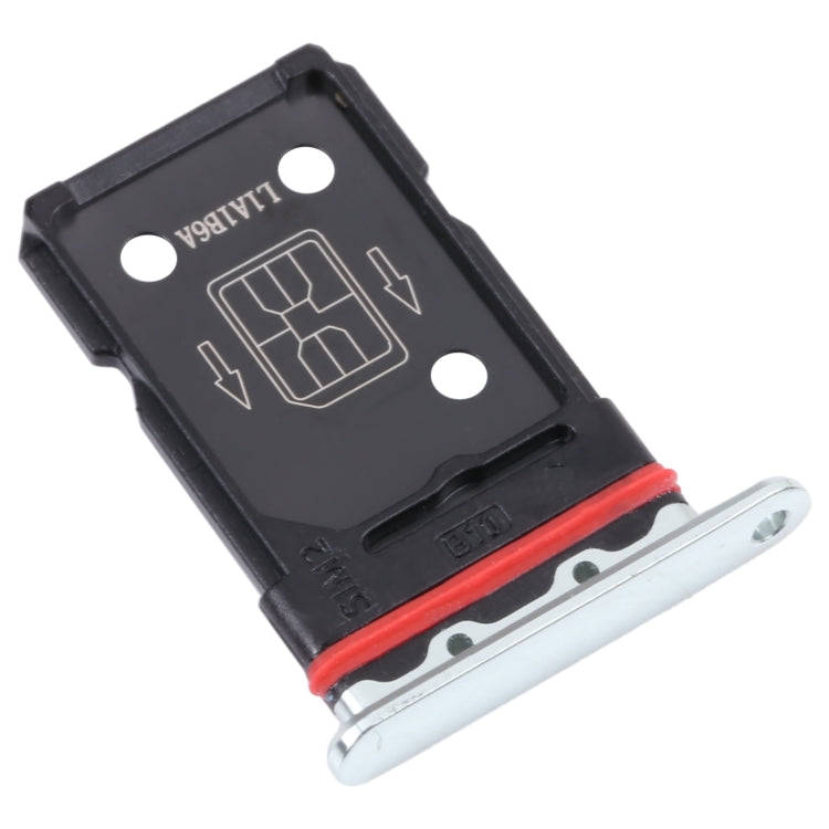 For OnePlus 9RT 5G MT2110 / MT2111 SIM Card Tray + SIM Card Tray (Silver) - Card Tray by PMc TechLife | Online Shopping South Africa | PMc TechLife | Buy Now Pay Later Mobicred