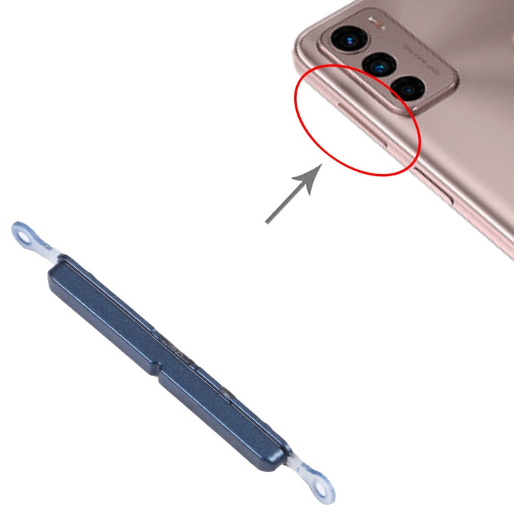 For Motorola Moto G42 Volume Control Button (Blue) - Others by PMc TechLife | Online Shopping South Africa | PMc TechLife | Buy Now Pay Later Mobicred