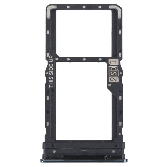 For Motorola Moto G52 SIM Card Tray + SIM / Micro SD Card Tray (Black) - Card Socket by PMC Jewellery | Online Shopping South Africa | PMC Jewellery