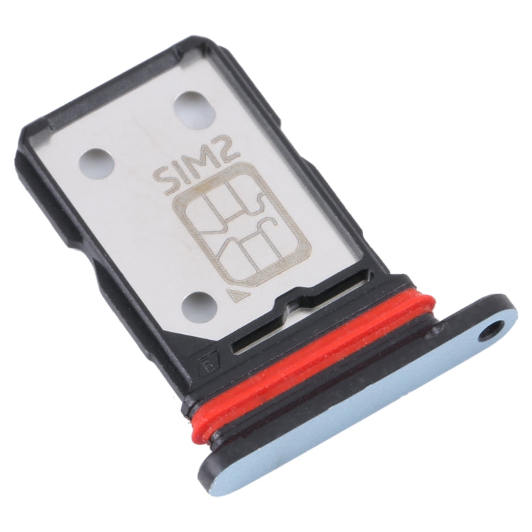 For vivo S15e SIM Card Tray + SIM Card Tray (Silver) - Card Socket by PMc TechLife | Online Shopping South Africa | PMc TechLife | Buy Now Pay Later Mobicred
