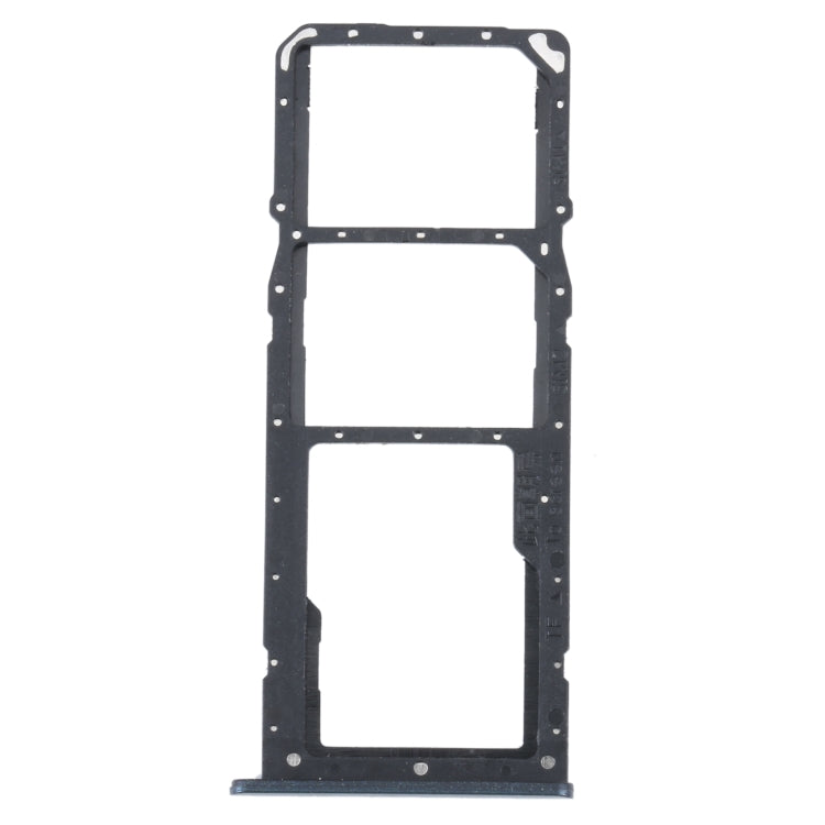 For Realme C31 SIM Card Tray + SIM Card Tray + Micro SD Card Tray (Black) - Card Socket by PMc TechLife | Online Shopping South Africa | PMc TechLife | Buy Now Pay Later Mobicred