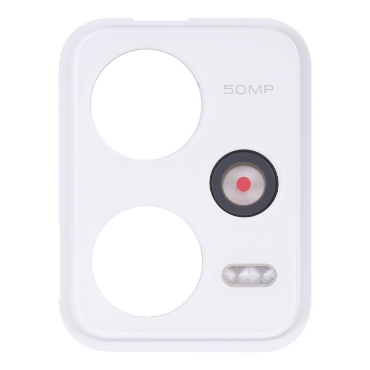 Back Camera Lens Frame for Xiaomi Redmi Note 12 Pro 5G (White) - Camera by PMC TechLife | Online Shopping South Africa | PMC TechLife