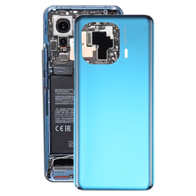 For Xiaomi Mi 11 Pro Battery Back Cover(Blue) - Back Cover by PMC Jewellery | Online Shopping South Africa | PMC Jewellery