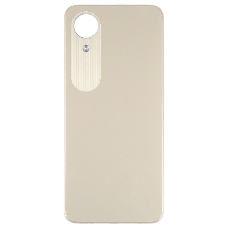 For OPPO A17K Original Battery Back Cover(Gold) - Back Cover by PMC Jewellery | Online Shopping South Africa | PMC Jewellery | Buy Now Pay Later Mobicred