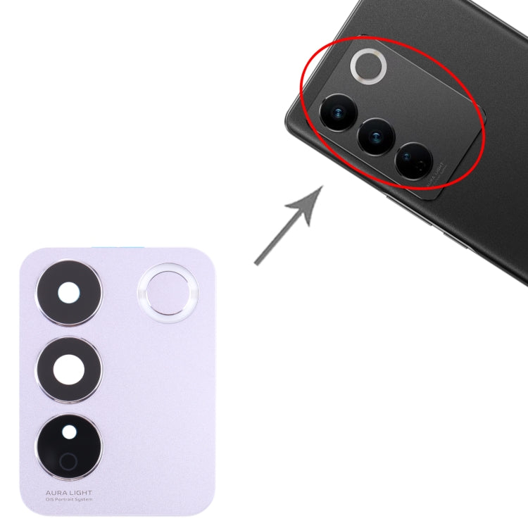 For vivo V27e Original Camera Lens Cover (Purple) - Camera Parts by PMC Jewellery | Online Shopping South Africa | PMC Jewellery