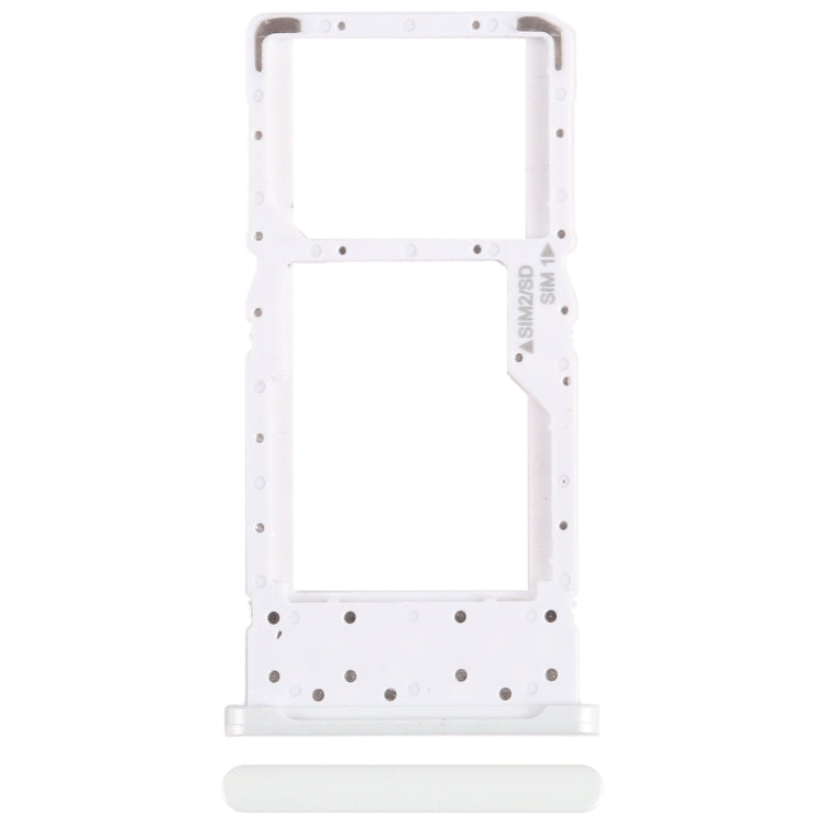 For Nokia X20 Original SIM + SIM / Micro SD Card Tray (White) - Card Tray by PMC Jewellery | Online Shopping South Africa | PMC Jewellery