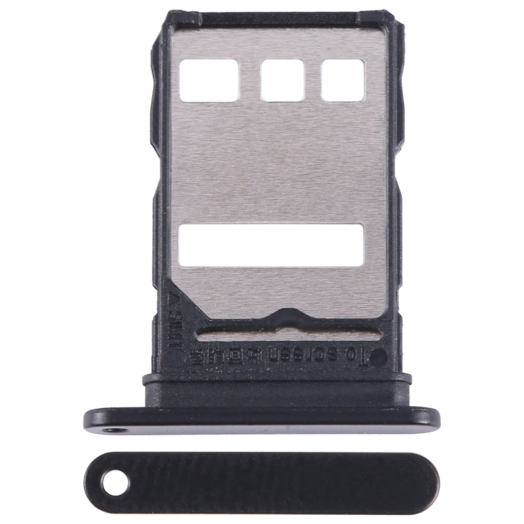 For Huawei Enjoy 50 Plus SIM Card Tray (Black) - Card Socket by PMc TechLife | Online Shopping South Africa | PMc TechLife | Buy Now Pay Later Mobicred