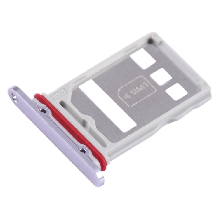 For Huawei Mate 50E SIM + NM Card Tray (Purple) - Card Socket by PMc TechLife | Online Shopping South Africa | PMc TechLife | Buy Now Pay Later Mobicred
