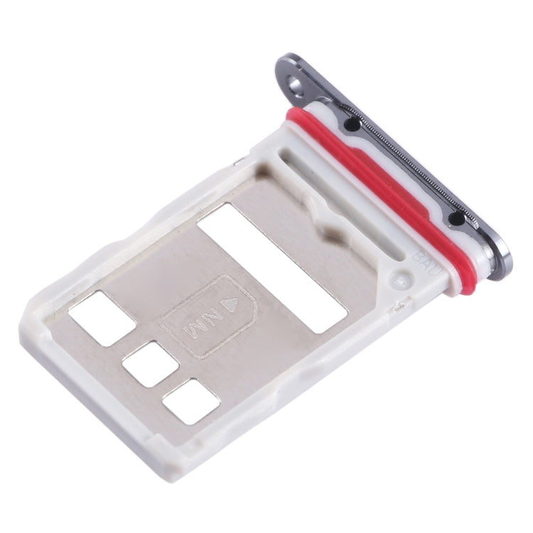 For Huawei Mate 50 Pro SIM Card Tray (Black) - Card Socket by PMc TechLife | Online Shopping South Africa | PMc TechLife | Buy Now Pay Later Mobicred