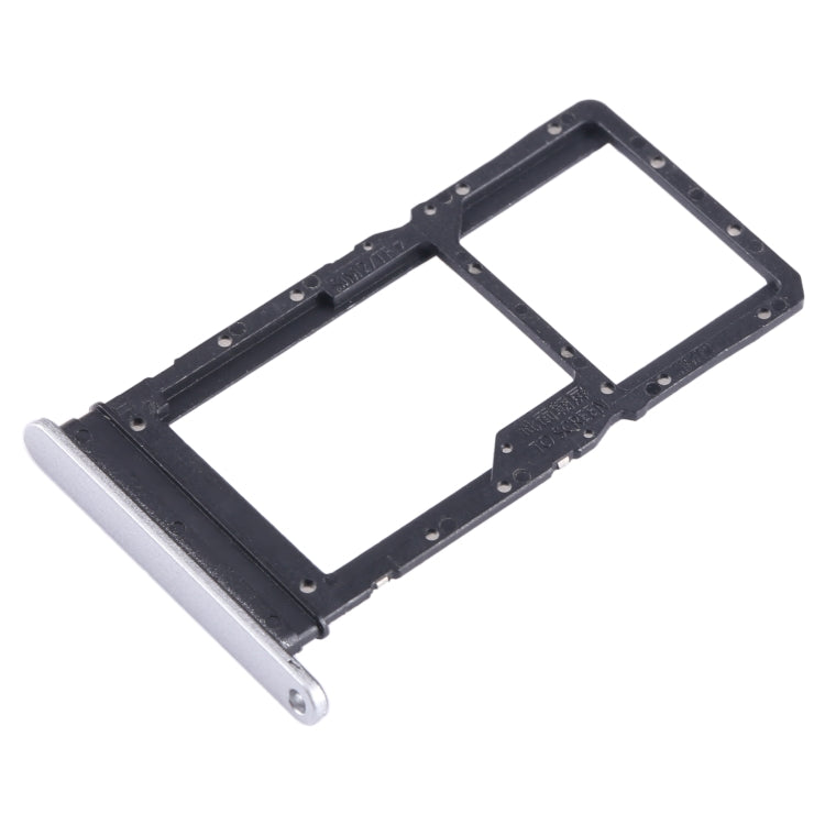 For Honor Play6T SIM + SIM / Micro SD Card Tray (Silver) - Card Socket by PMc TechLife | Online Shopping South Africa | PMc TechLife | Buy Now Pay Later Mobicred