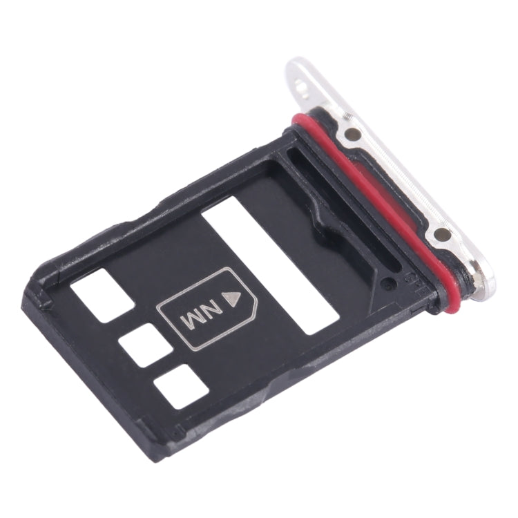 For Honor Magic5 Ultimate SIM + NM Card Tray (Silver) - Card Socket by PMc TechLife | Online Shopping South Africa | PMc TechLife | Buy Now Pay Later Mobicred