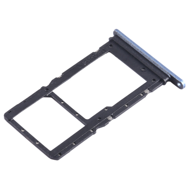 For Honor Play6C SIM + SIM / Micro SD Card Tray (Blue) - Card Socket by PMc TechLife | Online Shopping South Africa | PMc TechLife | Buy Now Pay Later Mobicred