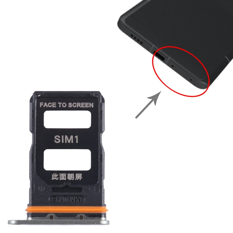 For Xiaomi 13 Ultra SIM Card Tray + SIM Card Tray (Green) - Card Tray by PMC TechLife | Online Shopping South Africa | PMC TechLife