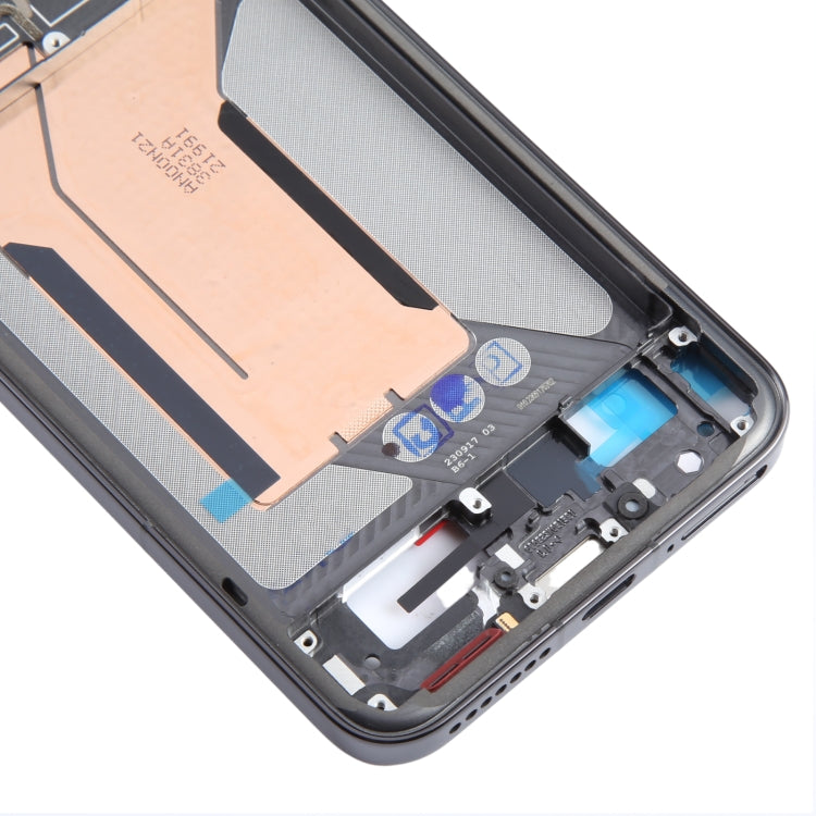 For Xiaomi 14 Original Front Housing LCD Frame Bezel Plate (Black) - free shipping - PMC TechLife - Order now!