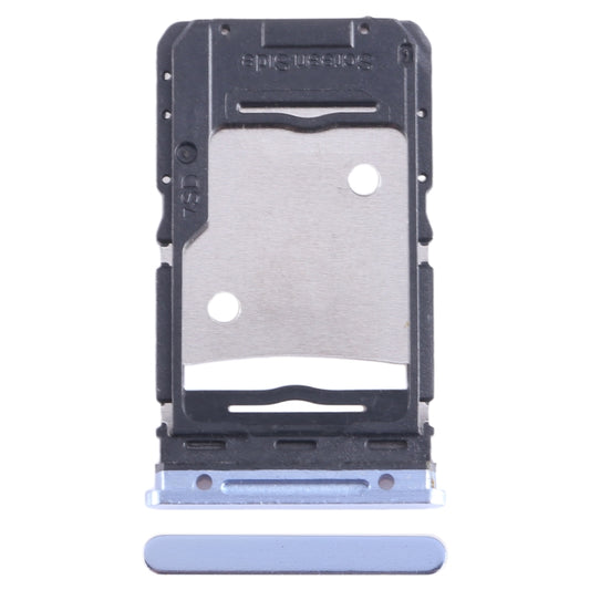 For Infinix Zero X Pro X6810 SIM Card Tray + SIM Card Tray + Micro SD Card Tray (Blue) - Card Tray by PMC Jewellery | Online Shopping South Africa | PMC Jewellery