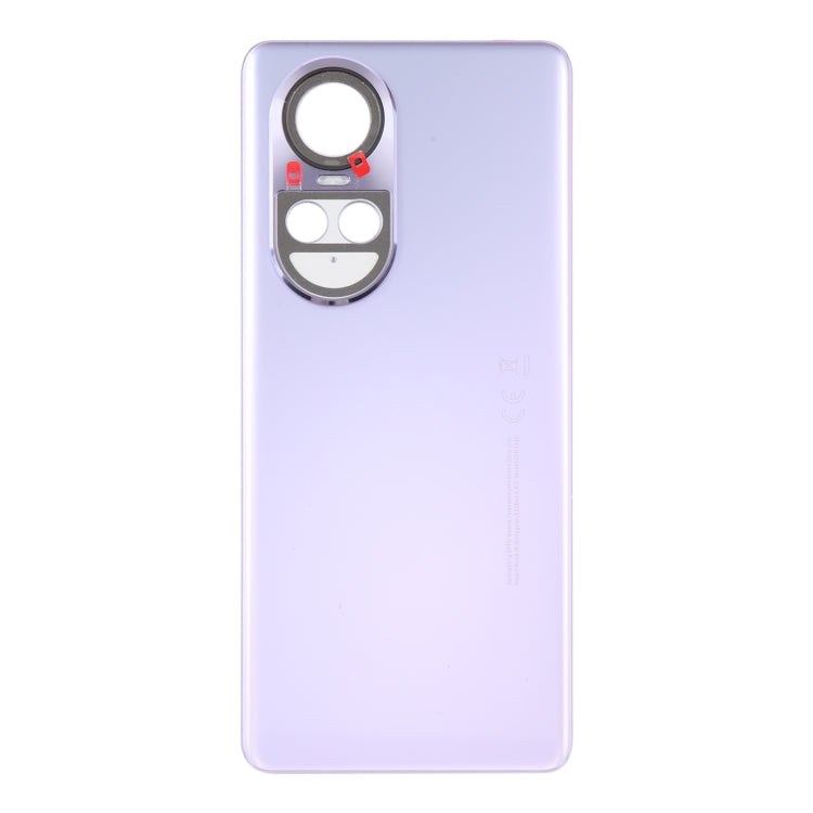 For OPPO Reno10 5G Original Battery Back Cover(Purple) - Back Cover by PMC Jewellery | Online Shopping South Africa | PMC Jewellery