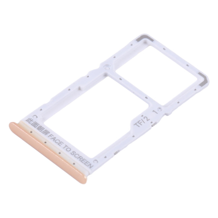 For Xiaomi Redmi Note 12 5G SIM Card Tray + SIM / Micro SD Card Tray (Pink) - Card Tray by PMC Jewellery | Online Shopping South Africa | PMC Jewellery