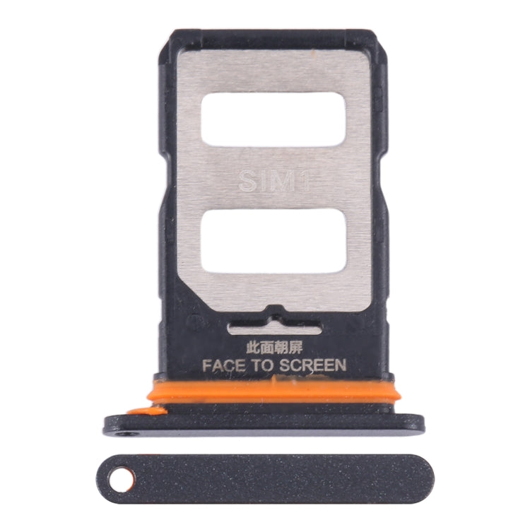 For Xiaomi Redmi Note 13 Pro+ SIM Card Tray + SIM Card Tray (Black) - Card Tray by PMC TechLife | Online Shopping South Africa | PMC TechLife