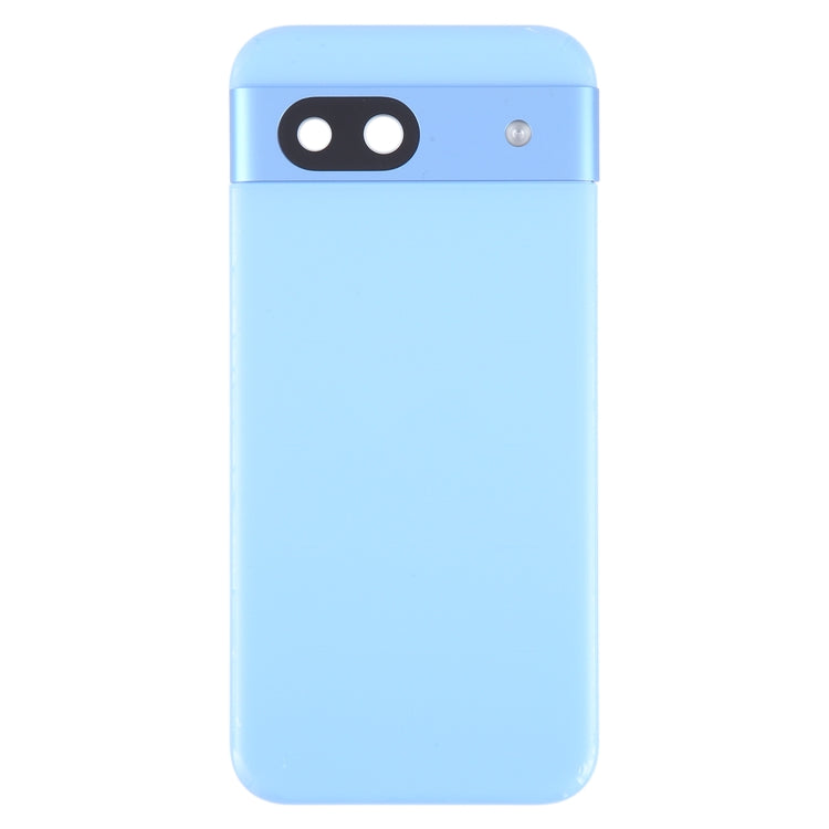 For Google Pixel 8A Battery Back Cover with Camera Lens Cover(Blue) - Back Cover by PMC Jewellery | Online Shopping South Africa | PMC Jewellery | Buy Now Pay Later Mobicred