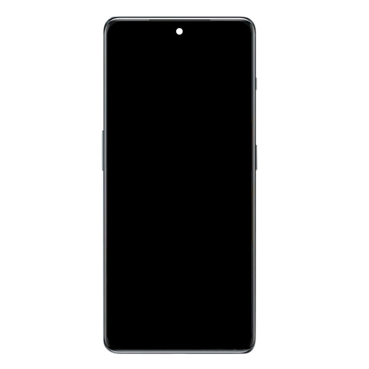 For OnePlus 11R CPH2487 Original AMOLED LCD Screen Digitizer Full Assembly with Frame (Black) - free shipping - PMC TechLife - Order now!