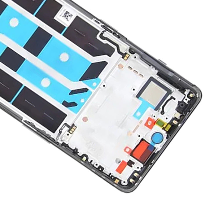 For OnePlus 11R CPH2487 Original AMOLED LCD Screen Digitizer Full Assembly with Frame (Black) - free shipping - PMC TechLife - Order now!