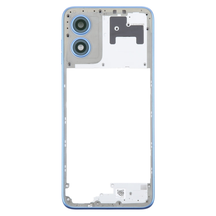 For Motorola Moto G Play 2024 Original Middle Frame Bezel Plate (Blue) - Frame Bezel Plate by PMC Jewellery | Online Shopping South Africa | PMC Jewellery | Buy Now Pay Later Mobicred