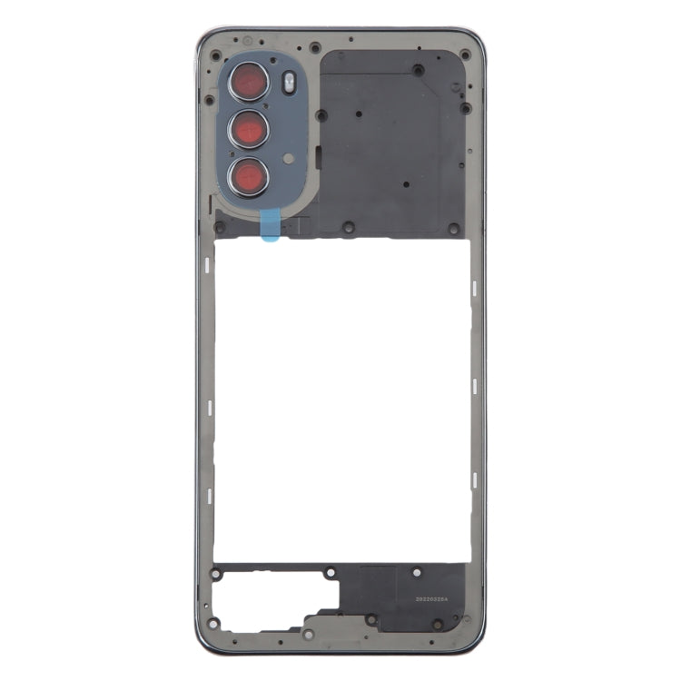 For Motorola Moto G52 Original Middle Frame Bezel Plate (Black) - Frame Bezel Plate by PMC Jewellery | Online Shopping South Africa | PMC Jewellery | Buy Now Pay Later Mobicred