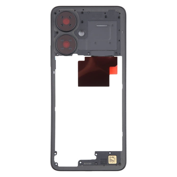 For Xiaomi Redmi 13R Original Middle Frame Bezel Plate (Black) - Frame Bezel Plate by PMC Jewellery | Online Shopping South Africa | PMC Jewellery | Buy Now Pay Later Mobicred