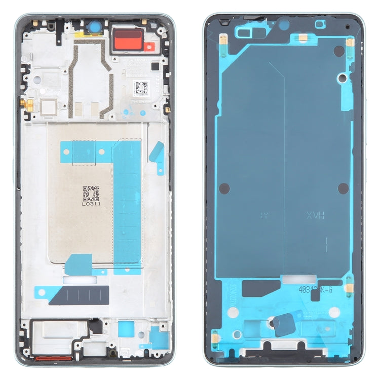 For Xiaomi Redmi Turbo 3 Original Front Housing LCD Frame Bezel Plate (Green) - Frame Bezel Plate by PMC Jewellery | Online Shopping South Africa | PMC Jewellery | Buy Now Pay Later Mobicred