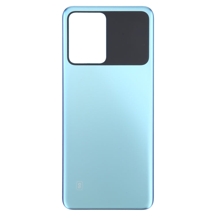 For Xiaomi Poco X5 Pro Original Battery Back Cover(Blue) - Back Cover by PMC Jewellery | Online Shopping South Africa | PMC Jewellery | Buy Now Pay Later Mobicred