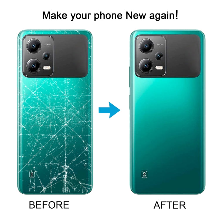 For Xiaomi Poco X5 Pro Original Battery Back Cover(Blue) - Back Cover by PMC Jewellery | Online Shopping South Africa | PMC Jewellery | Buy Now Pay Later Mobicred
