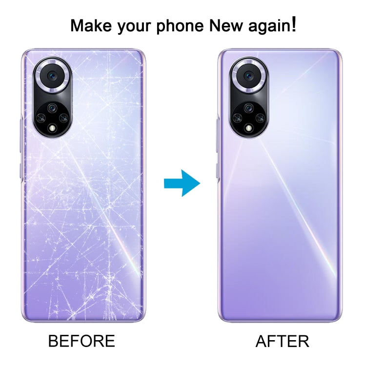 For Huawei Nova 9 Battery Back Cover with Camera Lens(Purple) - Back Cover by PMC Jewellery | Online Shopping South Africa | PMC Jewellery | Buy Now Pay Later Mobicred