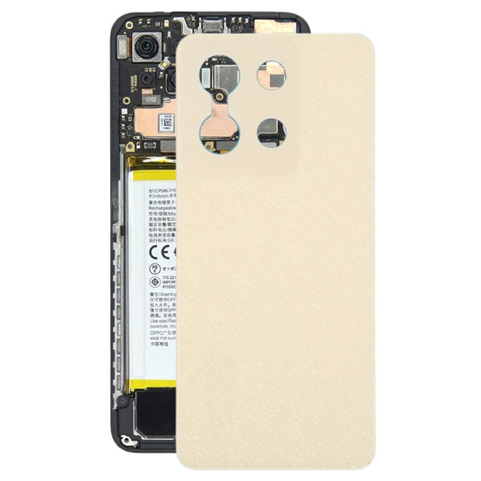 For vivo Y36 India Original Battery Back Cover(Gold) - Back Cover by PMC Jewellery | Online Shopping South Africa | PMC Jewellery | Buy Now Pay Later Mobicred