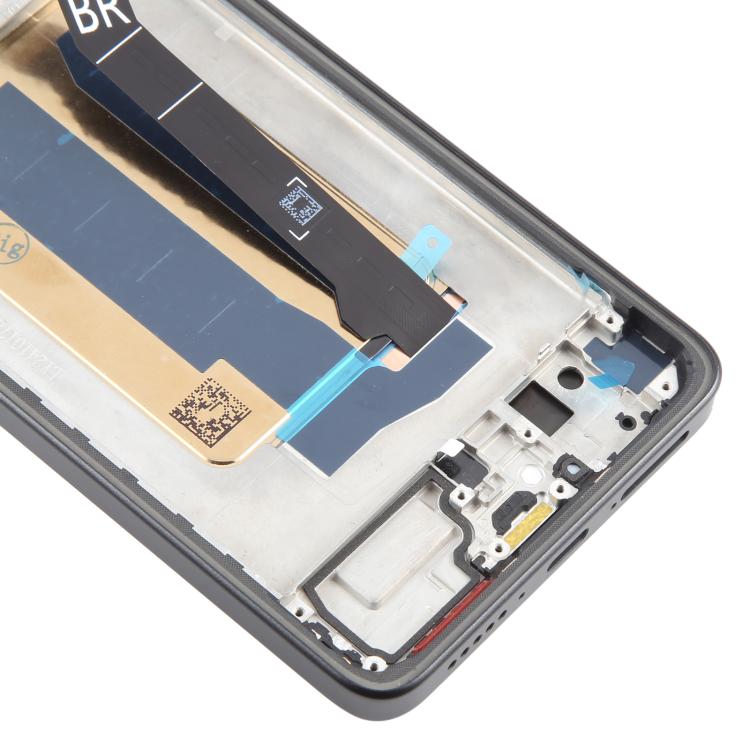For Xiaomi Redmi Turbo 4 AMOLED Original LCD Screen Digitizer Full Assembly with Frame (Black) - free shipping - PMc TechLife - Order now!
