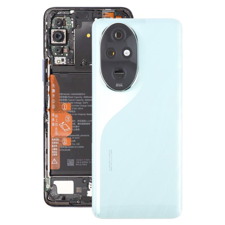 For Honor 200 Pro OEM Battery Back Cover with Camera Lens Cover(Green) - free shipping - PMC TechLife - Order now!