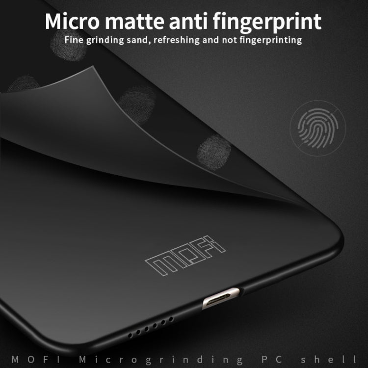 For Xiaomi Mi 10 Lite MOFI Frosted PC Ultra-thin Hard Case(Black) - Xiaomi Cases by MOFI | Online Shopping South Africa | PMC Jewellery