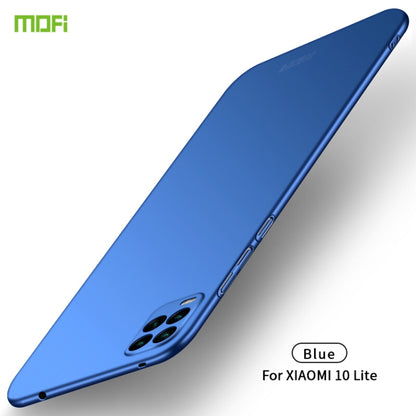 For Xiaomi Mi 10 Lite MOFI Frosted PC Ultra-thin Hard Case(Blue) - Xiaomi Cases by MOFI | Online Shopping South Africa | PMC Jewellery