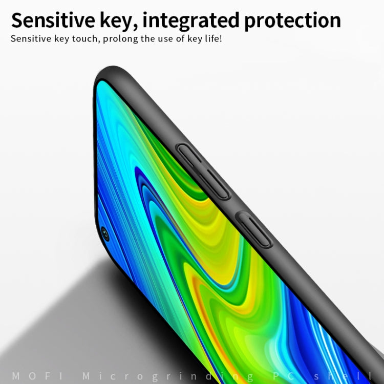 For Xiaomi Redmi 10X 4G MOFI Frosted PC Ultra-thin Hard Case(Blue) - Xiaomi Cases by MOFI | Online Shopping South Africa | PMC TechLife | Buy Now Pay Later Mobicred
