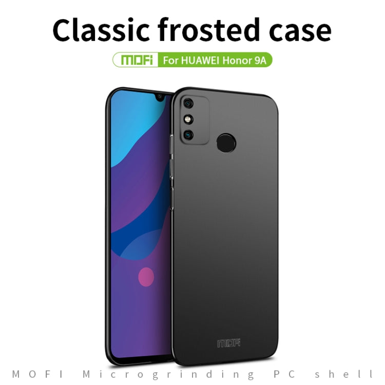 For Huawei Honor 9A MOFI Frosted PC Ultra-thin Hard Case(Blue) - Honor Cases by MOFI | Online Shopping South Africa | PMC Jewellery