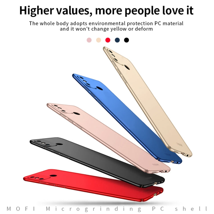 For Huawei Honor 9A MOFI Frosted PC Ultra-thin Hard Case(Gold) - free shipping - PMC TechLife - Order now!