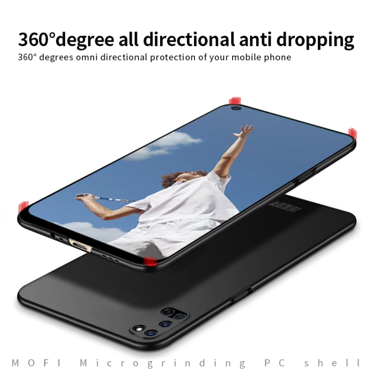 For OPPO A52 MOFI Frosted PC Ultra-thin Hard Case(Gold) - OPPO Cases by MOFI | Online Shopping South Africa | PMC TechLife | Buy Now Pay Later Mobicred