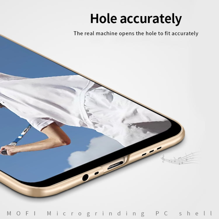 For OPPO A52 MOFI Frosted PC Ultra-thin Hard Case(Gold) - OPPO Cases by MOFI | Online Shopping South Africa | PMC TechLife | Buy Now Pay Later Mobicred