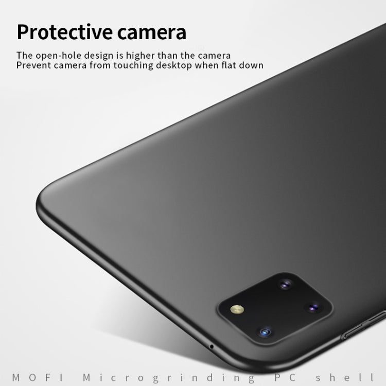 For Samsung Galaxy A81/Note10Lite MOFI Frosted PC Ultra-thin Hard C(Black) - Galaxy Phone Cases by MOFI | Online Shopping South Africa | PMC TechLife