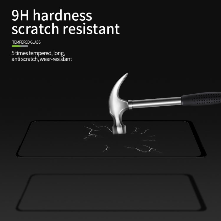 For Xiaomi Redmi Note 9 MOFI 9H 3D Explosion-proof Curved Screen Tempered Glass Film(Black) -  by MOFI | Online Shopping South Africa | PMC TechLife