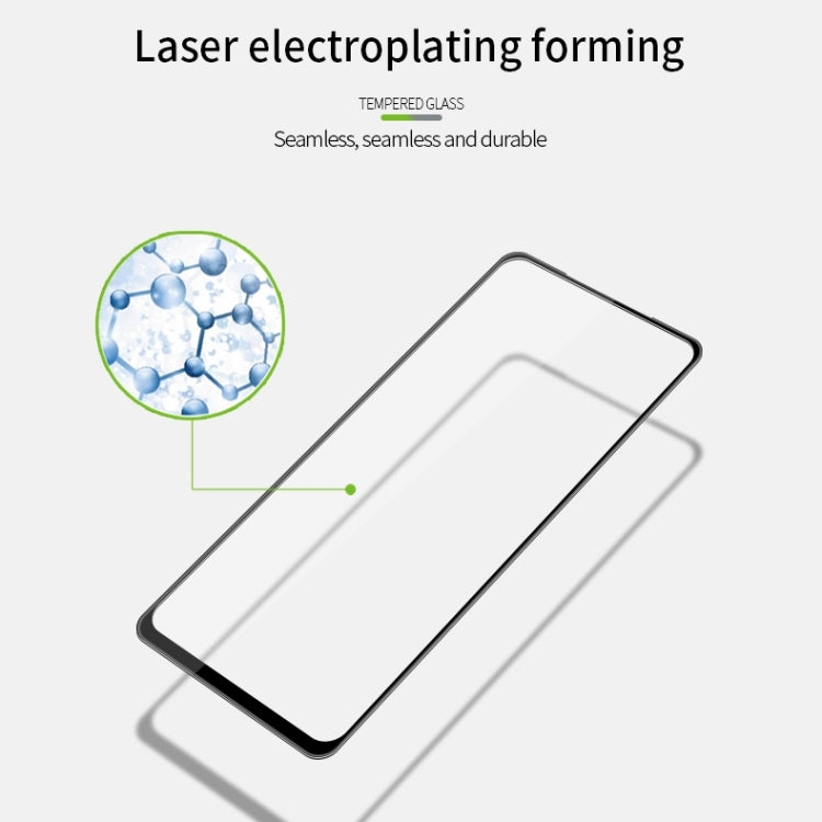 For Xiaomi Redmi Note 9 MOFI 9H 3D Explosion-proof Curved Screen Tempered Glass Film(Black) -  by MOFI | Online Shopping South Africa | PMC TechLife
