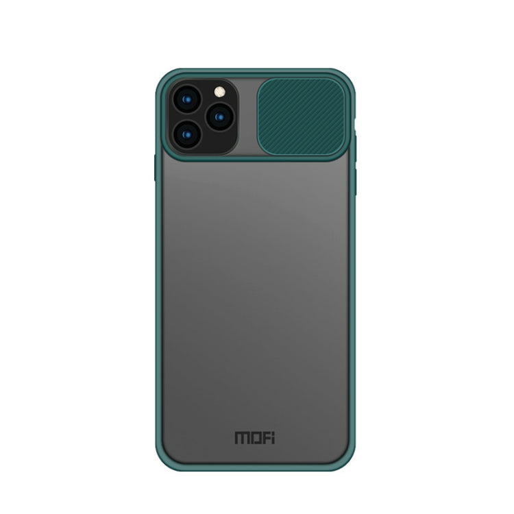 For iPhone 11 Pro Max MOFI Xing Dun Series Translucent Frosted PC + TPU Privacy Anti-glare Shockproof All-inclusive Protective Case(Green) - iPhone 11 Pro Max Cases by MOFI | Online Shopping South Africa | PMC Jewellery