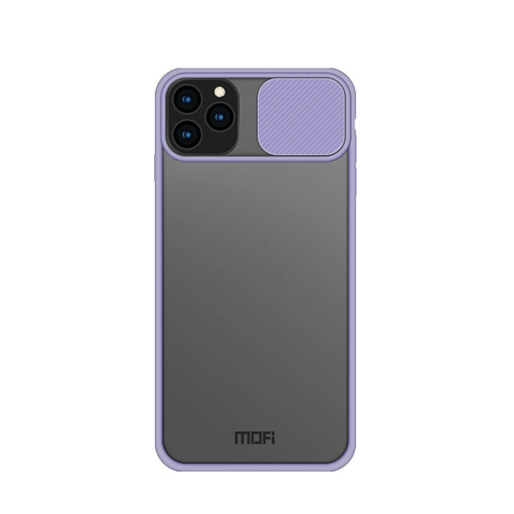 For iPhone 11  MOFI Xing Dun Series Translucent Frosted PC + TPU Privacy Anti-glare Shockproof All-inclusive Protective Case(Purple) - iPhone 11 Cases by MOFI | Online Shopping South Africa | PMC Jewellery