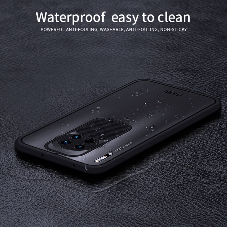 For Huawei Mate 30 MOFI Xing Dun Series PC + TPU Anti-peep Waterproof And Anti-drop All-inclusive Protective Shell, Translucent Frosted(Green) - Huawei Cases by MOFI | Online Shopping South Africa | PMC Jewellery